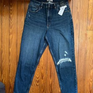 abercrombie curve mom jeans